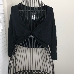3/4 Black Cardigan
